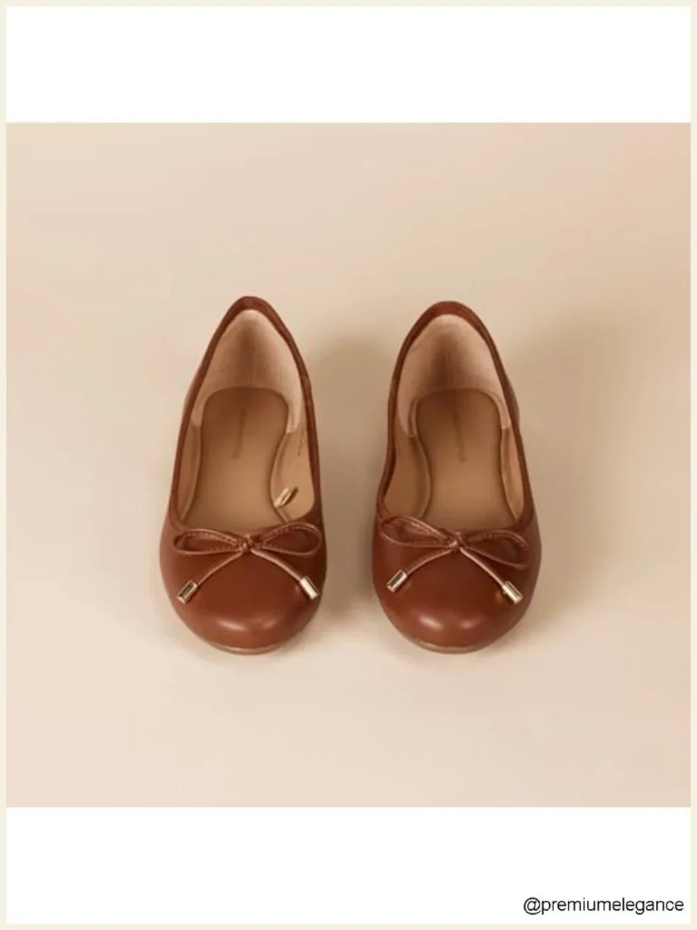Women's Comfortable Round Toe Ballet Flats with Bow
